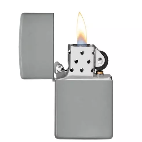 Z49452 ZIPPO Flat Gray Logo upaljač