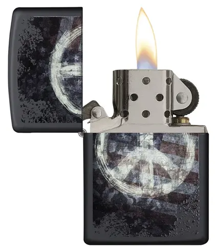 Z28864 ZIPPO Peace on Flag upaljač