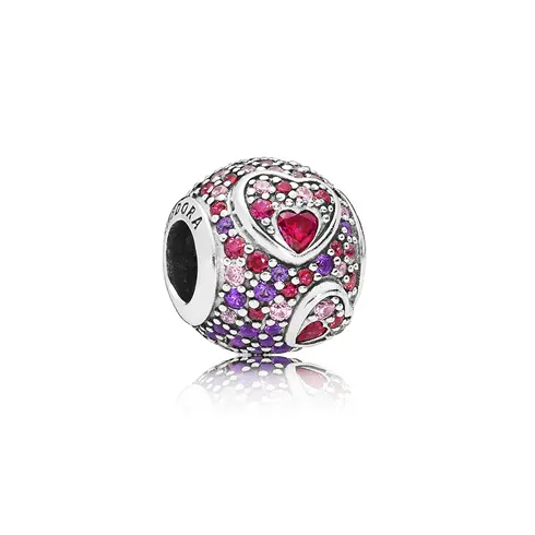 797826CZRMX PANDORA Asymmetric Hearts of Love ženski privezak