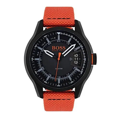 1550001 HUGO BOSS ORANGE Hong Kong Canvas muški ručni sat