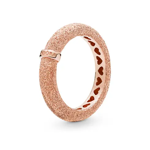 187954-54 PANDORA Rose Matte Brilliance Ring prsten