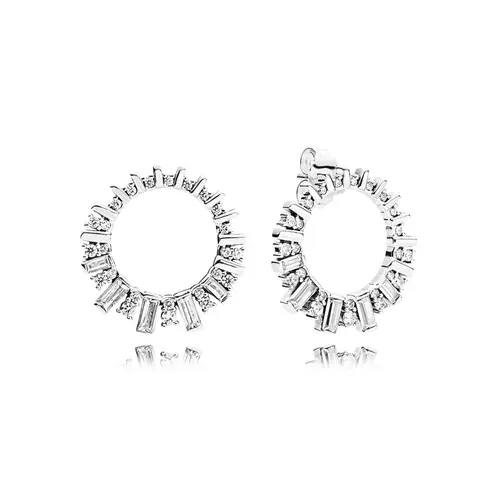 297545CZ PANDORA Glacial Beauty minđuše