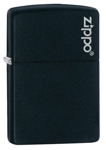 218ZL ZIPPO Upaljač -Black Matt Log