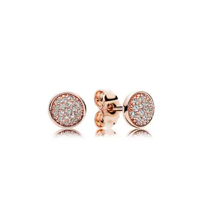 280726CZ PANDORA Rose svetlucave neviseće minđuše