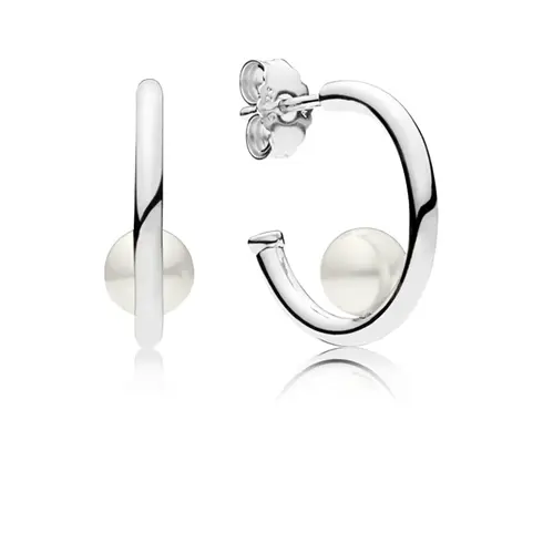 297528P PANDORA Contemporary Pearl minđuše