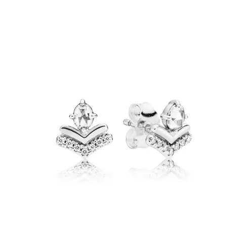 297787CZ PANDORA Classic Wishes minđuše
