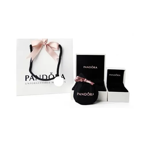 Pandora 799362C01 Reflexions ružičasti Pavé privezak