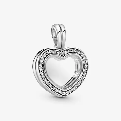 797248CZ PANDORA Pandora Lockets Sparkling Heart Dangle privezak