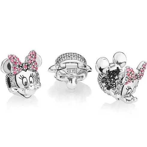 797496CZS PANDORA Disney Minnie Mouse Pink privezak