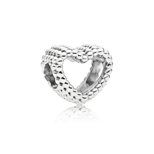 797516 PANDORA Beaded Heart privezak