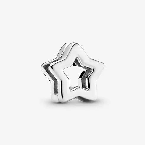 797544 PANDORA Sleek Star Reflextion privezak