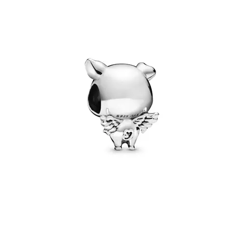 798253 PANDORA Pippo The Flying Pig privezak