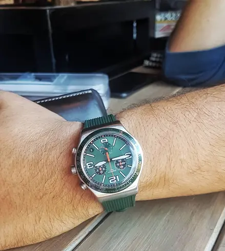 YVS462 SWATCH Forest Grid muški ručni sat