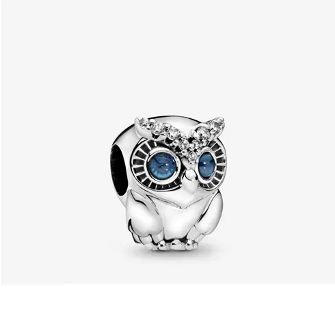 798397NBCB PANDORA Sparkling Owl privezak