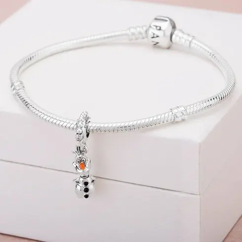 798455C01 PANDORA Disney Frozen Olaf Dangle privezak