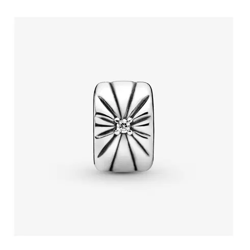 798614C01 PANDORA Sparkling Sunburst Clip privezak