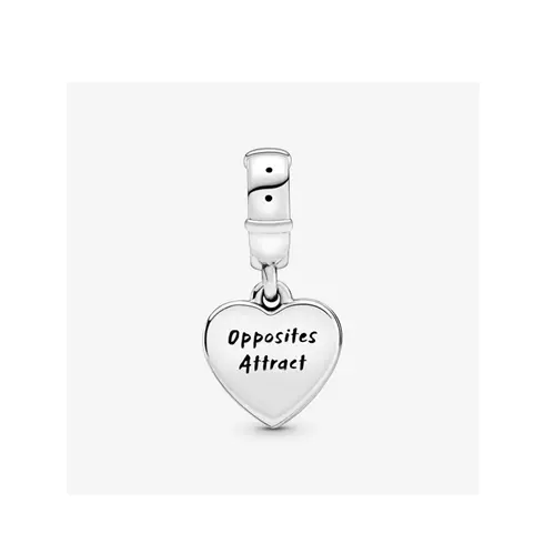 798634C01 PANDORA Disney Lady and the Tramp Heart Dangle privezak