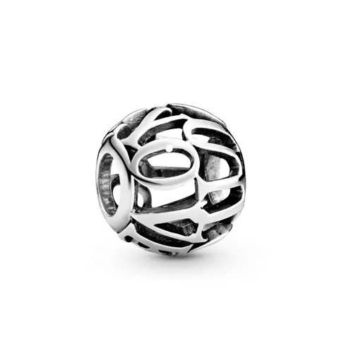 798678C00 PANDORA Openwork I Love You Script privezak