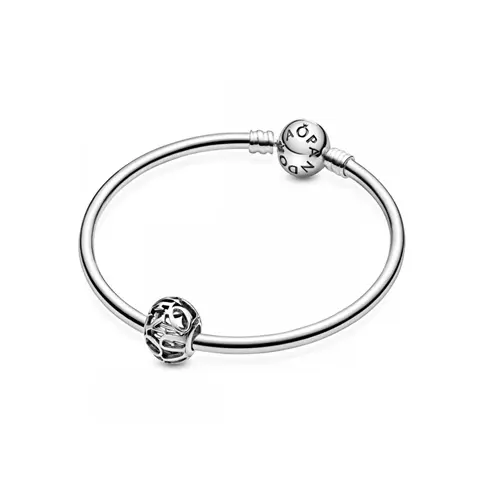 798678C00 PANDORA Openwork I Love You Script privezak