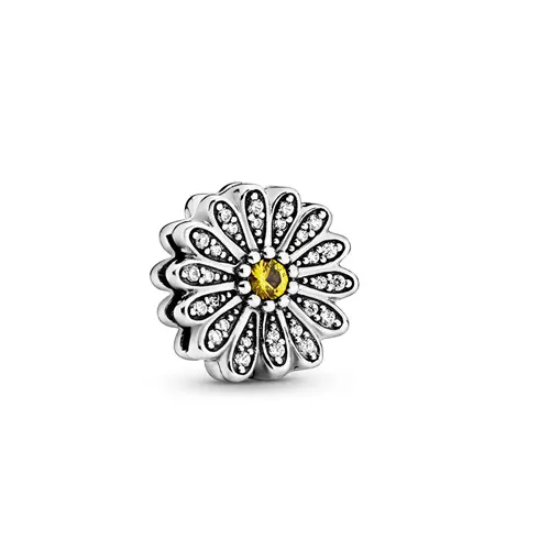 798766C01 PANDORA Sparkling Daisy Flower privezak