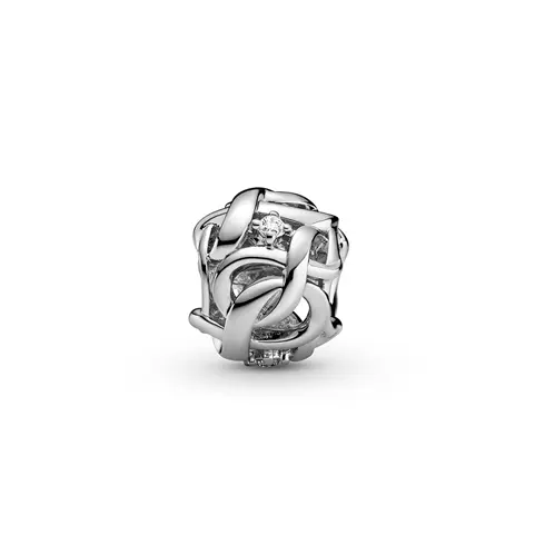 798824C01 PANDORA Openwork Woven Infinity žesnki privezak