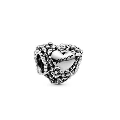 798892C00 PANDORA Flower Heart Mummy privezak