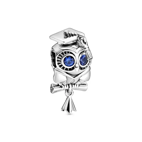 798907C01 PANDORA Wise Owl Graduation privezak