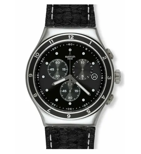 YOS447 SWATCH IRONY CHRONO-BLACK CHARLES ručni sat