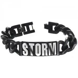 9980223/SL STORM NAKIT-3D Tag Bracelet Slate