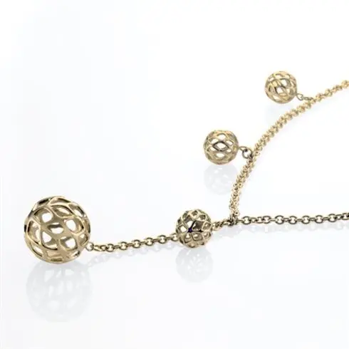 9980255/GD STORM NAKIT-Multi Stella Necklace Gold