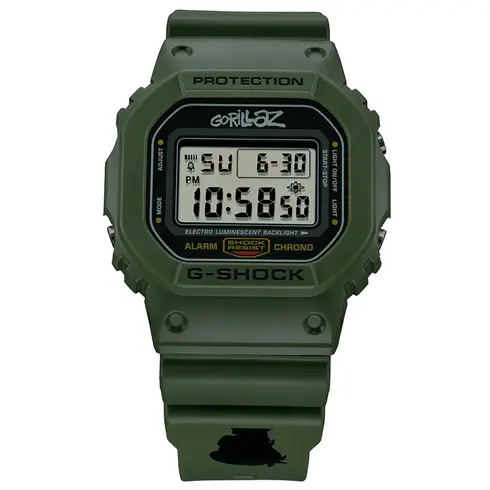 DW-5600GRLZM-3ER CASIO G-Shock x Gorillaz unisex ručni sat