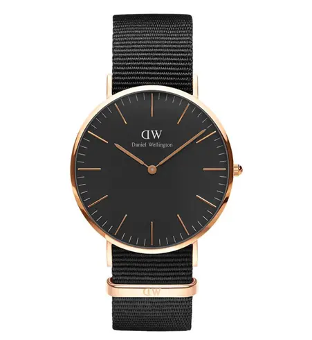 DW00100148 DANIEL WELLINGTON, Classic Black Cornwall unisex ručni sat