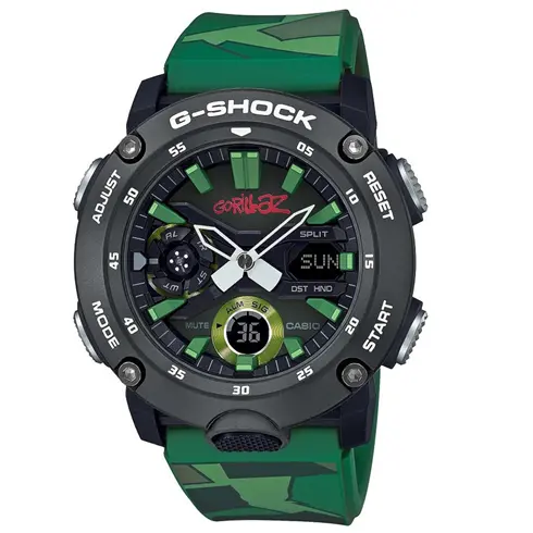 GA-2000GZ-3AER CASIO G-Shock Camo Style muški ručni sat