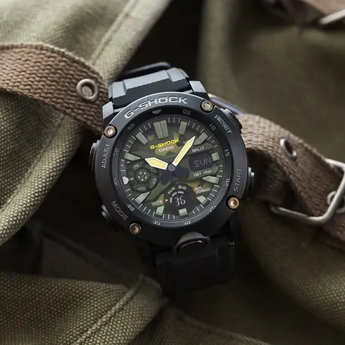 GA-2000SU-1AER  CASIO G-SHOCK CAMOUFLAGE muški ručni sat