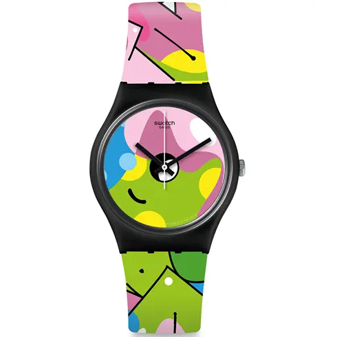 GB317 SWATCH IMAGE OF GRAFFITI Unisex ručni sat