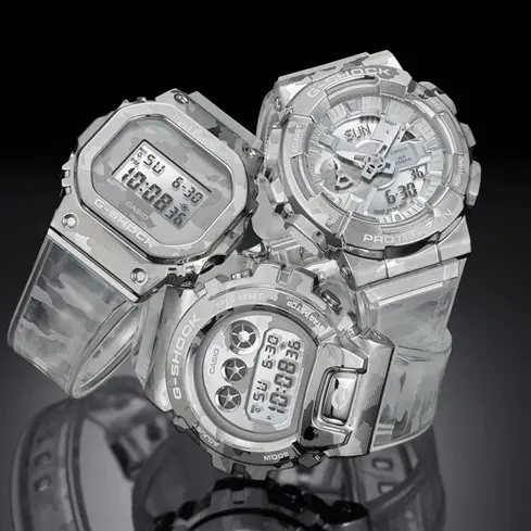 GM-110SCM-1AER CASIO G-Shock Skeleton Camouflage unisex ručni sat