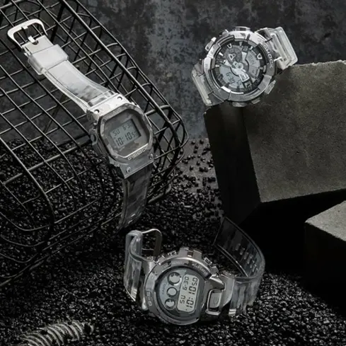 GM-5600SCM-1ER CASIO G-Shock Skeleton Camouflage unisex ručni sat