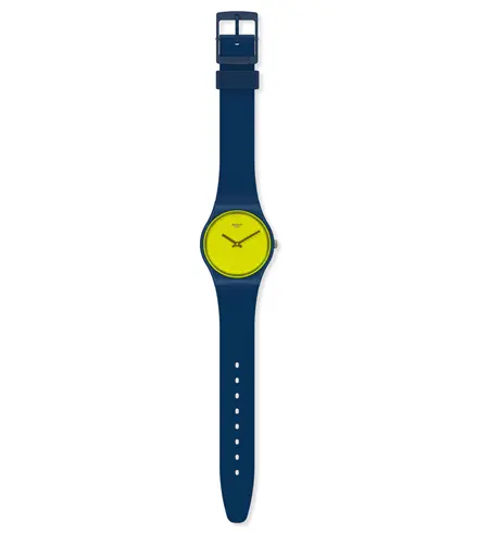 GN266 SWATCH Yellow Pusher unisex ručni sat