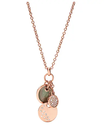 JF01417791  FOSSIL NAKIT CHARM DISC OGRLICA