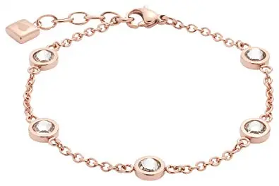 LEO016293 LEONARDO Essenza Rosegold narukvica