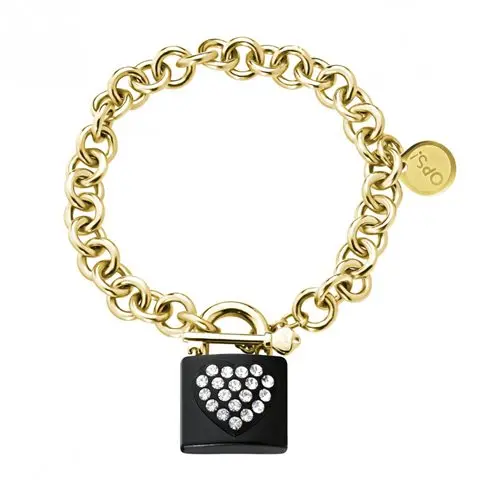 OPSBR-284 LOCK GOLD BRACELET