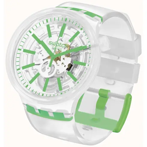 SO27E104 SWATCH Big Bold Greeninjelly unisex ručni sat