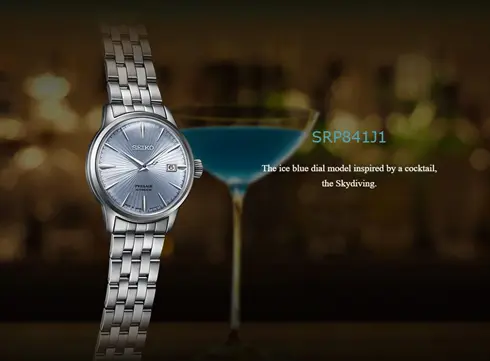 SRP841J1 SEIKO Presage Cocktail Automatic ženski ručni sat