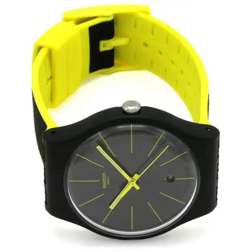 SUOB406 SWATCH Black Cord unisex ručni sat