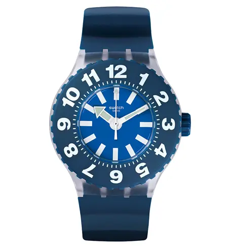 SUUK112 SWATCH ORIGINALS SCUBA -DIE BLAUE ručni sat