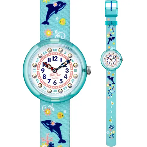 ZFBNP124 FLIK FLAK SWATCH Sweet Dolphin dečiji sat