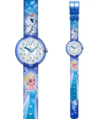 ZFLNP023 SWATCH Flik Flak FROZEN ELSA & OLAF dečiji sat