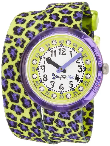 ZFPNP009  SWATCH FLIK FLak Green Jubatus dečiji ručni sat