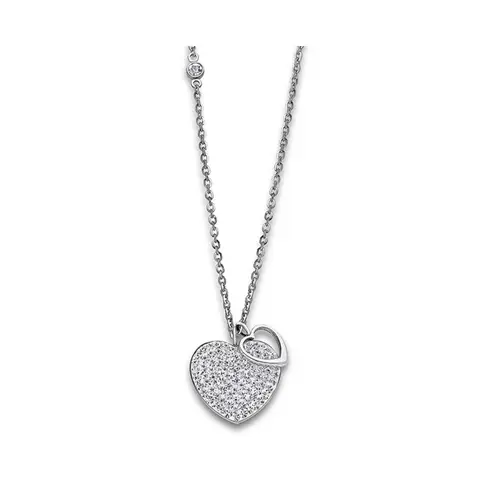 LS1861-1/1 LOTUS Womans Heart ženska ogrlica