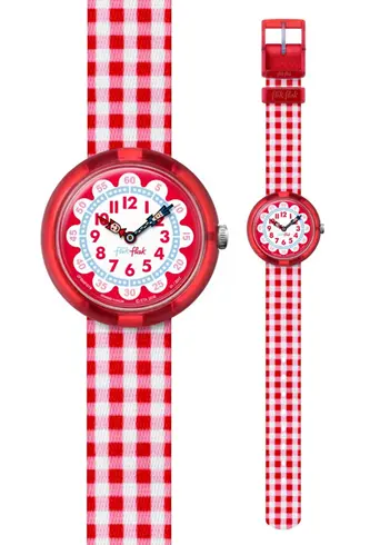 SWATCH FLIK FLAK ZFBNP078 Gingham dečiji sat